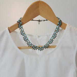 Handmade beaded necklace